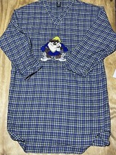 warner bros looney tunes sleep shirt women L/XL multi color long sleeve n6