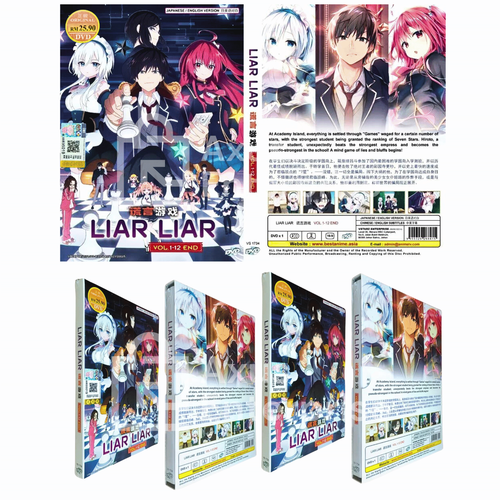 Liar Liar Vol. 1-12 End TV Series Anime DVD English Dubbed & Subtitle All Region - Picture 10 of 12