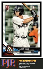 2018 Bowman #BP5 Aaron Knapp Marlins  BUY 4 - 35% OFF