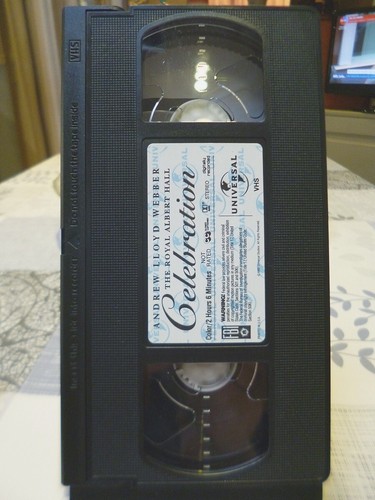 Cassette VHS PAL Andrew Lloyd Webber – The Royal Albert Hall Celebration - Photo 3/3