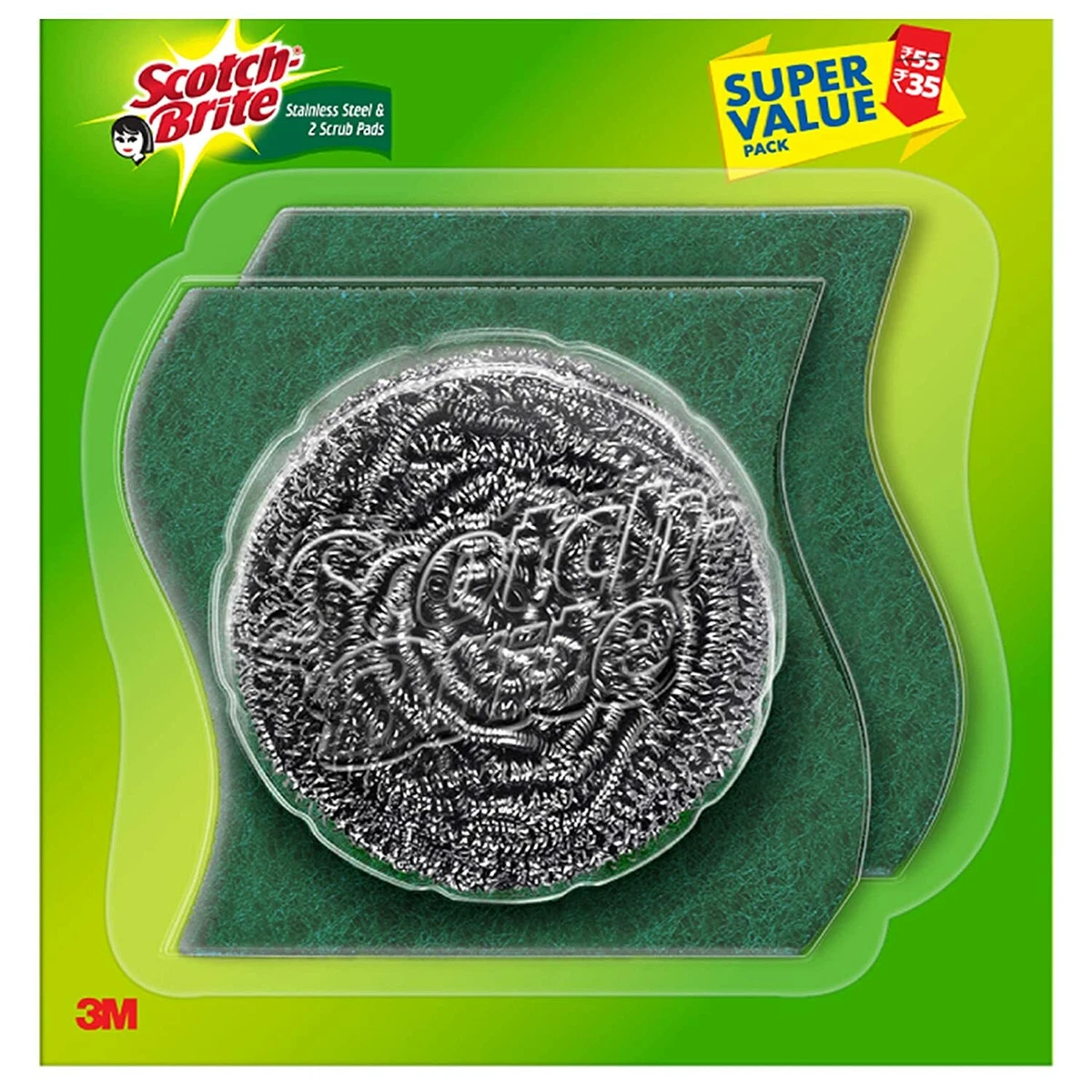 Scotch outlet brite scrub