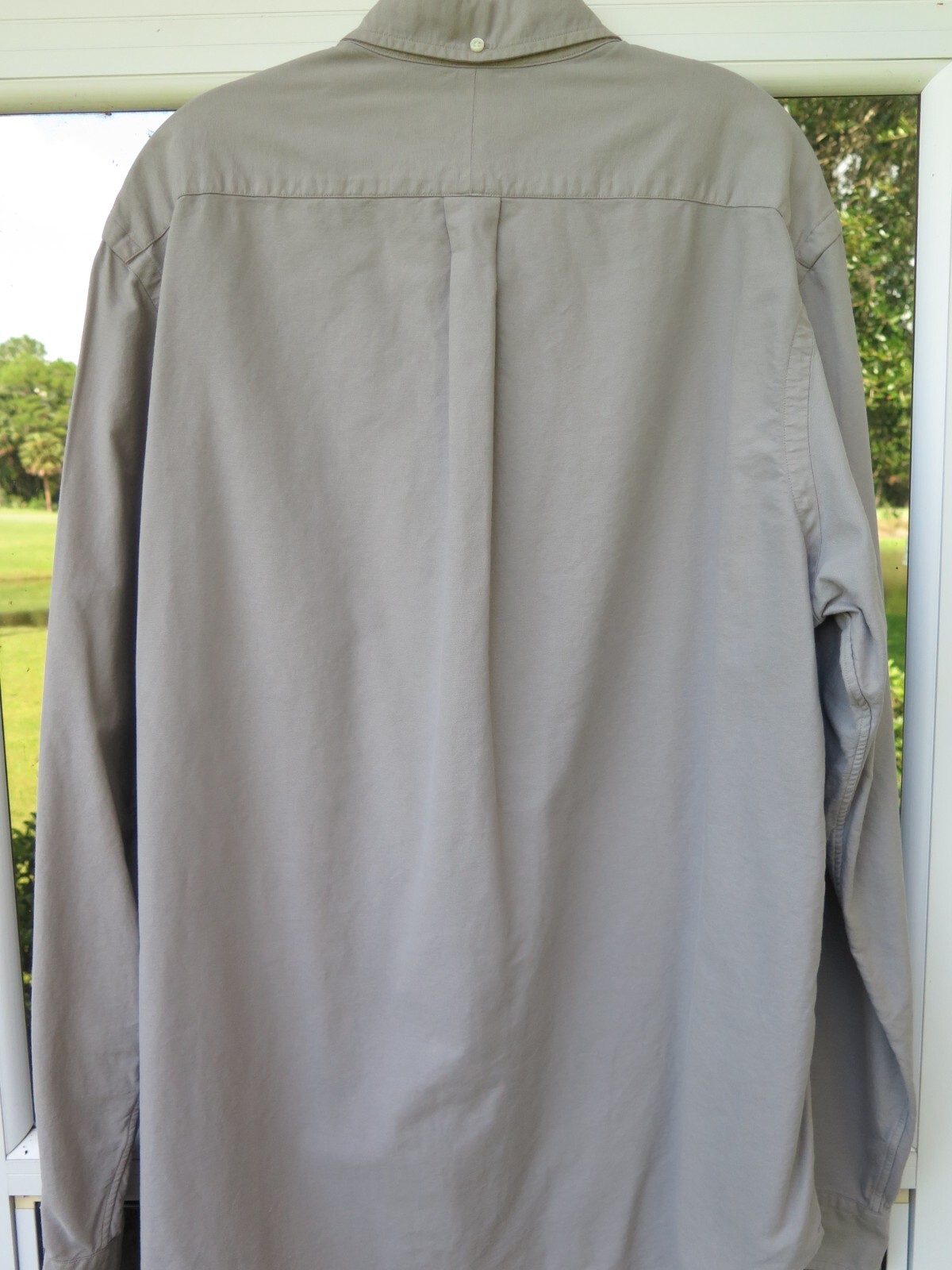 Polo uomo Ralph Lauren recente puro cotone tinta unita verde nero pony casual XL