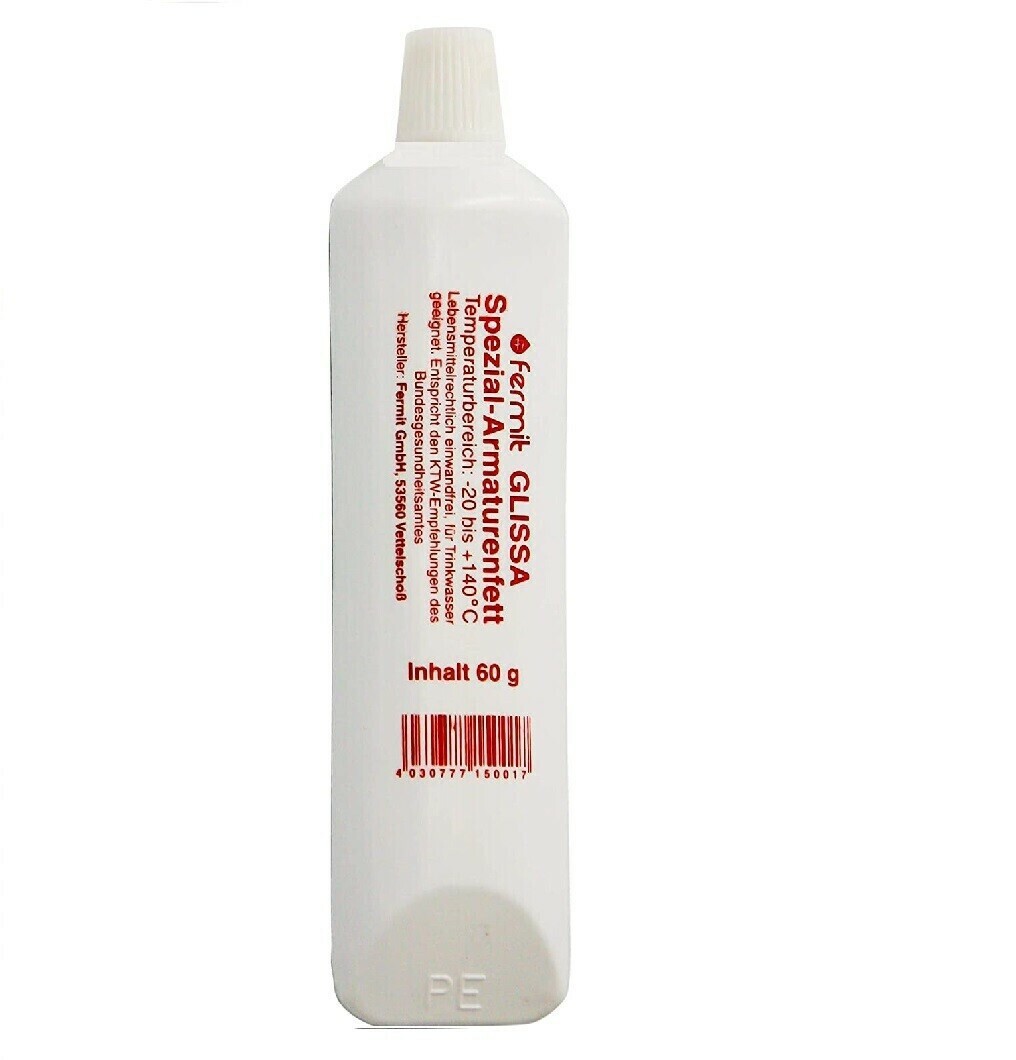 Lubrificante per Rubinetti Miscelatore Grasso per Raccordi Guarnizioni 60gr (NSF