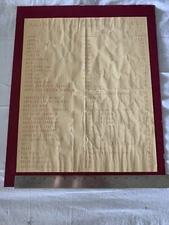 Vintage AAFES Army & Air Force Exchange Service Menu
