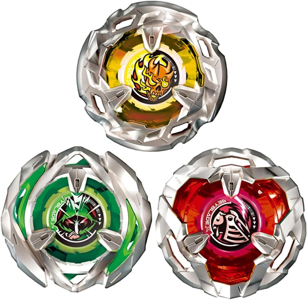 TAKARA TOMY BEYBLADE X BX-08 3on3 Deck Set New From Japan TAKARA TOMY BEYBLADE X BX-08 3on3 Deck Set New From Japan