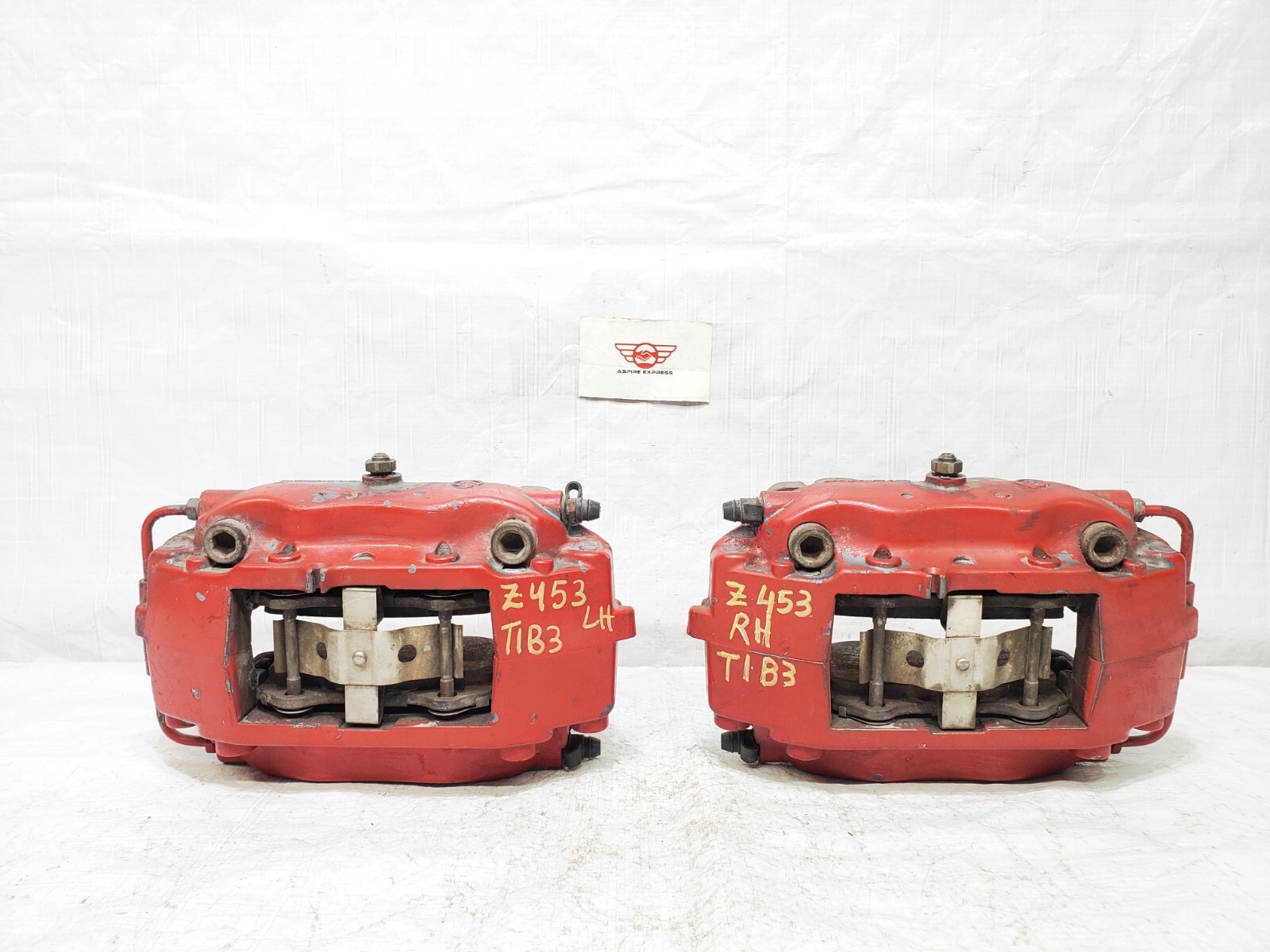 2004-2008 Maserati Quattroporte Rear Left & Right Brake Caliper Brembo Set RWD