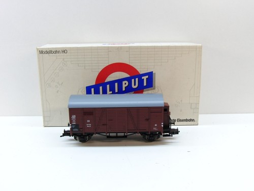 Liliput H0 255 08  gedeckter Güterwagen, DB, AC, TOP in OVP #30049 | Zustand: Gebraucht
