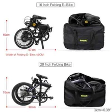 Folding Bike Carry Bag Portable Bicycle Carry Bag Cycling Bike Transport Case