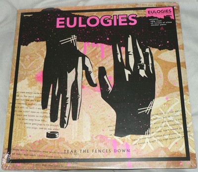 EULOGIES Tear The Fences Down SEALED Dangerbird DGB 050V 180G Vinyl LP+CD Poster