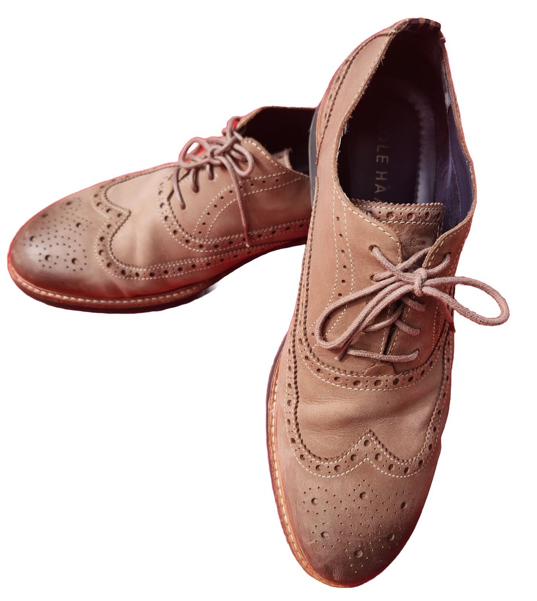 Cole Haan Men's Morris Wing Oxford Nubuck Shoe Size 8M C30695