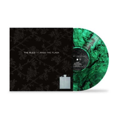 The Bled Pass The Flask 21st Anniversary /300 Vinyl LP Green Black Swirl In Hand