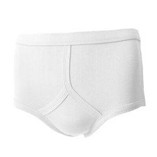 Mens 3 Pack 100% Cotton Y-Fronts Traditional Briefs Underwear Vintage S- 5XL