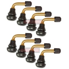 8 St&uuml;ck 90&deg; Winkelventil f&uuml;r Roller Mofa Quad Scooter Moped 11,3mm Ventil Reifen