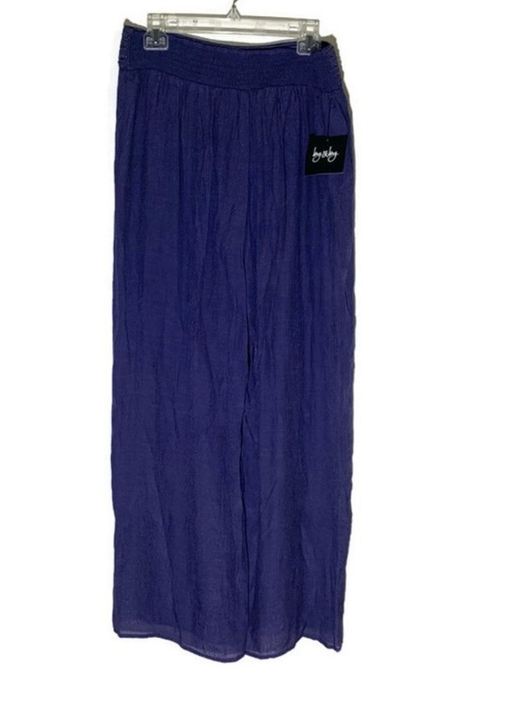 By & By Palazzo Pants XXL Blue NWT