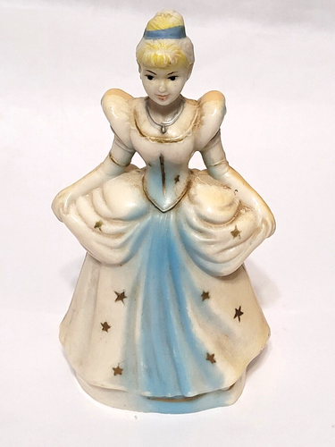 Vintage Aschenputtel Figur Hartplastik DISNEY Uhrenhalter Hongkong... MÄNGEL