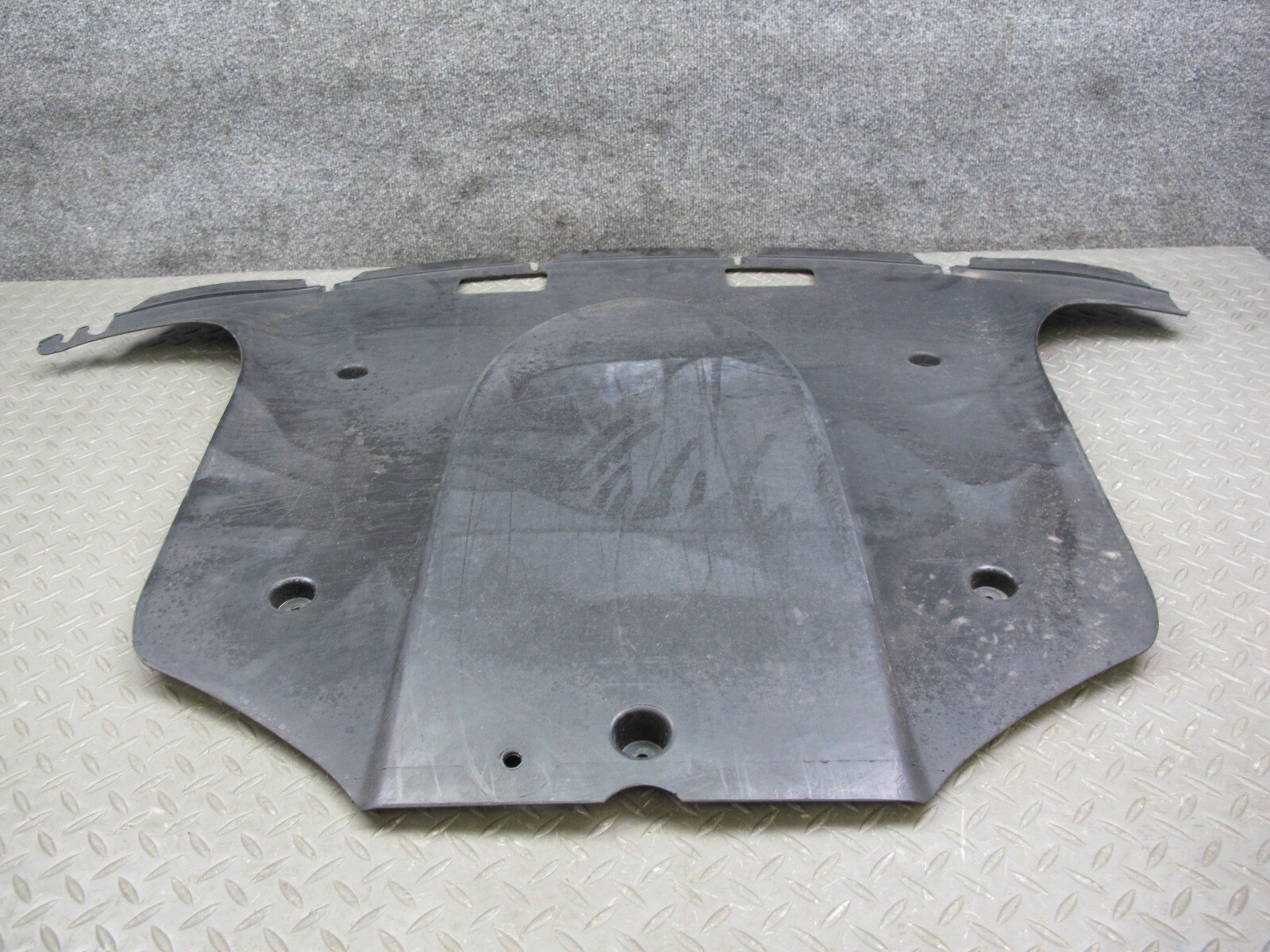 07-10 BENTLEY CONTINENTAL GTC REAR UNDERBODY SPLASH SHIELD COVER 3W7825507A