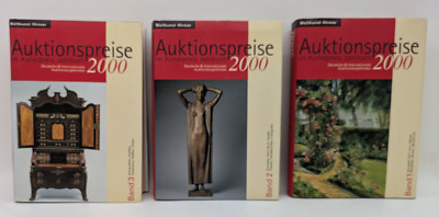 Auktionspreise im Kunstpreis Jahrbuch Band 1-3,  Weltkunst, 2000