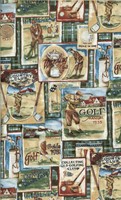 Golf Patchwork - Brother Sister Designs- Rel. 2008 - 2 Yards Golf Patchwork - Brother Sister Designs- Rel. 2008 - 2 Yards