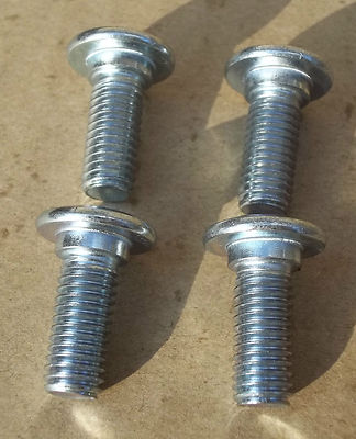 Bulloni a brugola m8 passo 1,25 x 45 mm, cromato confezione da 5
