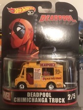 Hot Wheels Marvel Deadpool Chimichanga Food Truck 2/5 1:64 50th Collection FLD27
