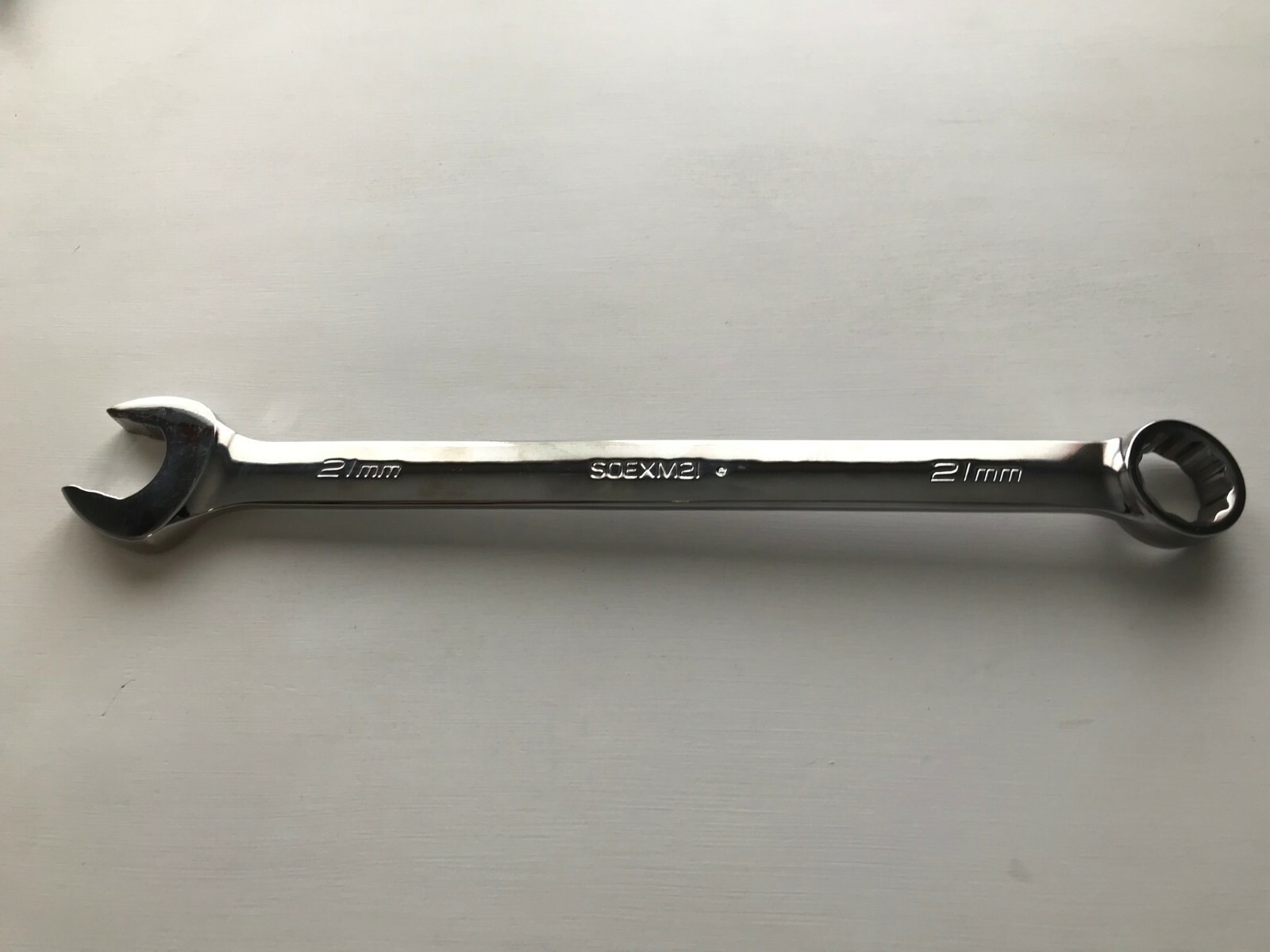 Automotive Wrenches New Snap On Tools Usa 21mm Metric Flank Drive Plus Combination Wrench Soexm21