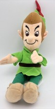 EUC Disney Store Theme Park 8  Peter Pan Plush Doll Toy