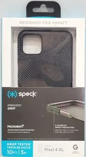 Genuine Speck Presidio Grip Google Pixel 4 XL Drop Case Black Non Slip Cover NEW