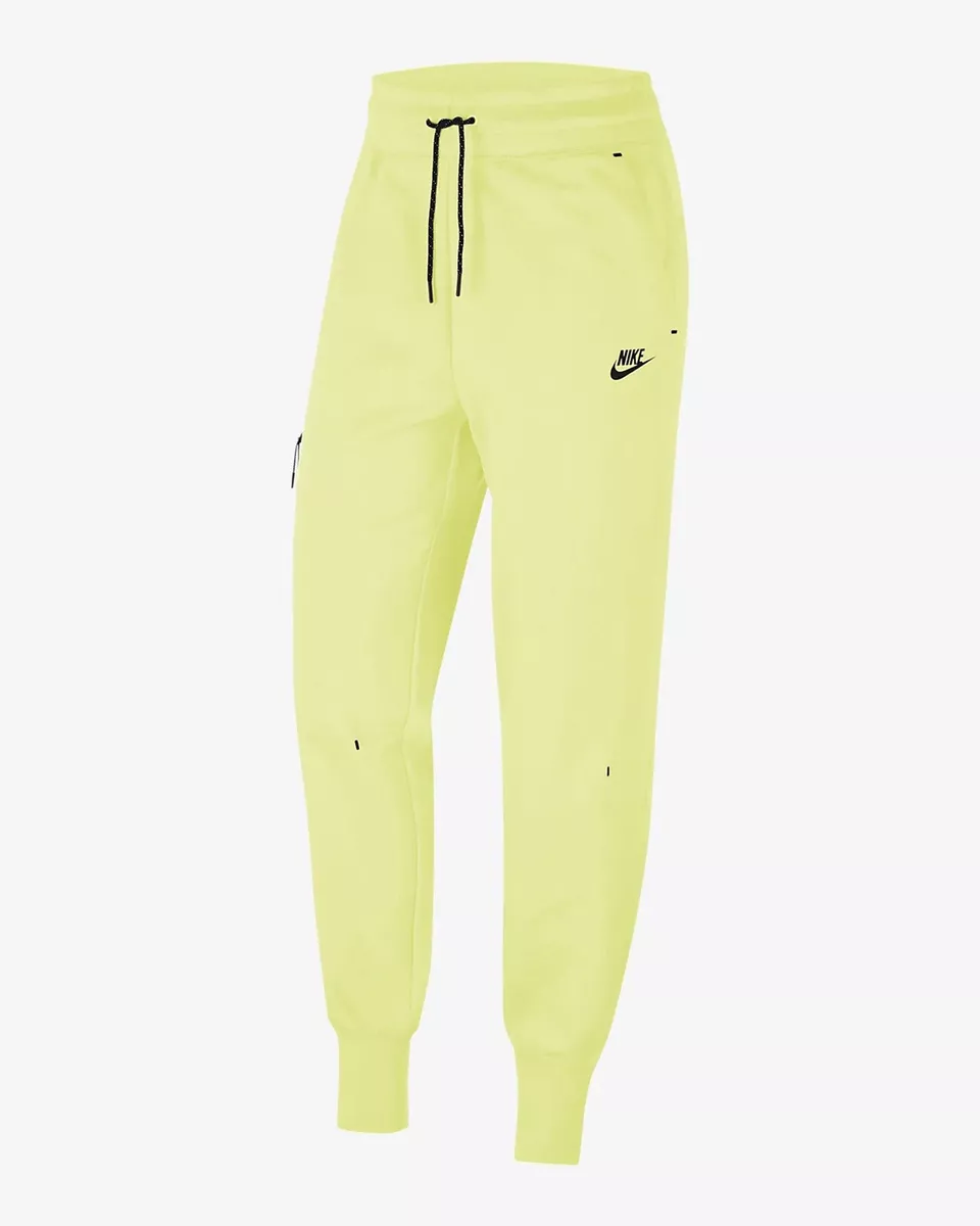 Black and yellow nike joggers sales