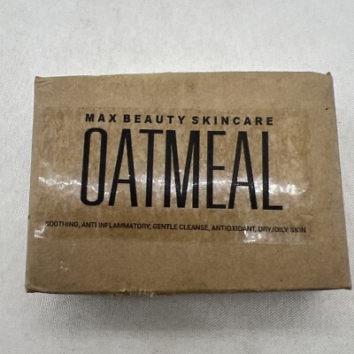 Max Beauty Skincare Oatmeal & Honey Bar Soap - Scent Honey Almond/Lavender 6 oz