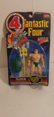 Namor the Sub Mariner, Fantastic 4 Action Figure Vintage ToyBiz 1995 BNIB