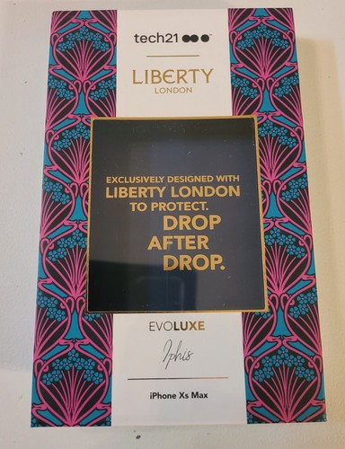 tech21 Evo Luxe Iphis Liberty for Apple iPhone Xs Max - Teal (T21-7047) - Picture 3 of 8