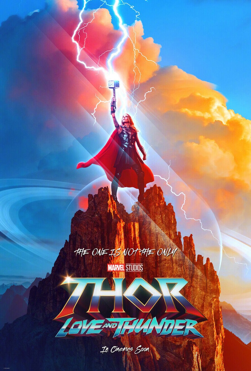 Thor Love and Thunder - original DS movie poster 27x40 D/S 2022