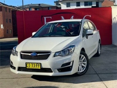 2016 Subaru Impreza My16 2 0i Awd White Continuous Variable 2016 Subaru Impreza My16 2 0i Awd White Continuous Variable Hatchback