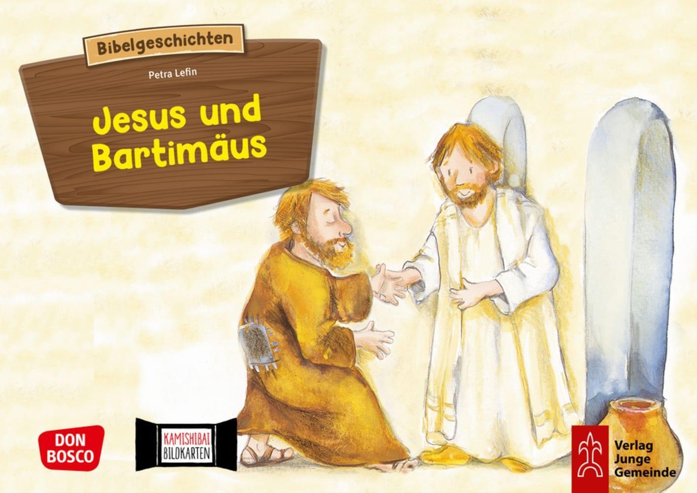 Jesus und Bartimäus. Kamishibai Bildkartenset. | Susanne Brandt (u. a.) | Buch