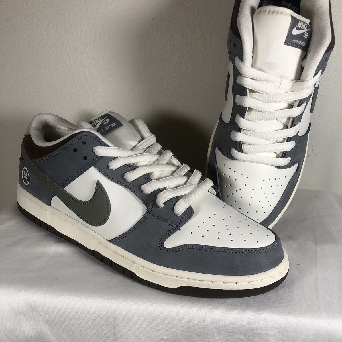 Size 13 - Nike SB Dunk Low x Yuto Horigome Gray for sale online | eBay