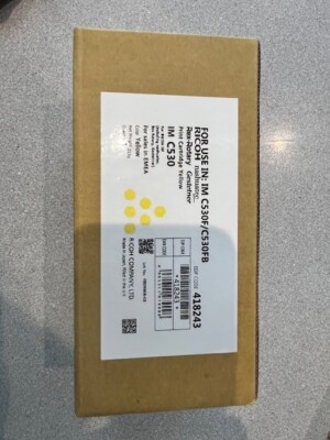 Ricoh Toner IM C530 gelb 418243