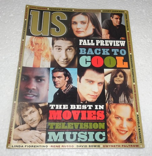 US Magazine September 1995 HERBST VORSCHAU Zurück zu Cool Demi Moore Banderas Swayze - Bild 7 von 8
