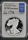 2023-W 1 oz American Silver Eagle Coin NGC PF-70 Moy Signature Label