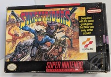 Sunset Riders SNES Nintendo Authentic Box  Manual/Insert NO GAME Konami 1993