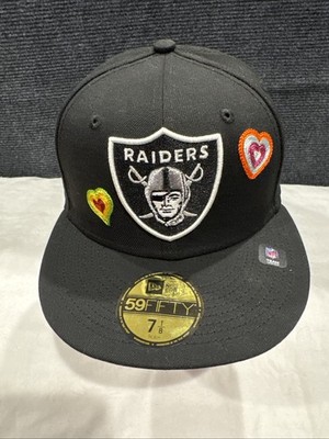 New Era 59Fifty Las Vegas Raiders Hat, Brand New, Men s Size 7 1/8