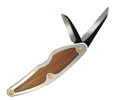 FLEXCUT Whittlin' Jack 2-Blade Pocket Carving Knife High-Carbon Steel Aluminum