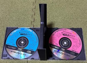 Super Adventure Megaman Rockman W/Manual Sega Saturn SS Used Game Good NTSC-J JP