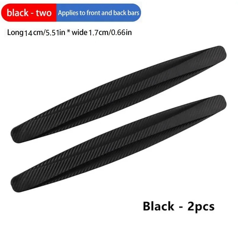2 pcs Scratch-Resistant Car Bumper Strip – Adhesive Protective & Decorative Trim