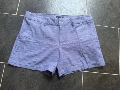 Tommy Hilfiger Women's Blue Cotton Shorts Size UK 14 (US 10) - Exc Condition - Image 1 of 4