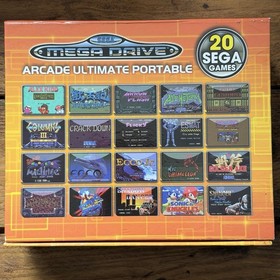 Sega Mega Drive Arcade Ultimate Portable Handheld Console 20 Sega Games Rare
