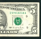 $5 1995 FEDERAL RESERVE NOTE ** PAPER CURRENCY AUCTIONS — photo 1