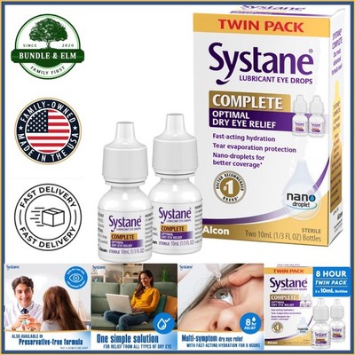 Complete Eye Drops with Nano Technology for Comprehensive Eye Protection