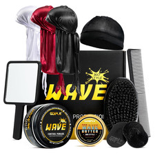 Wave Pomade for Men Strong Hold Easy Wash Hair Cream Grease, Promotes Layered...