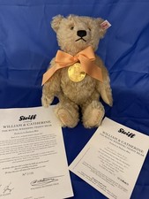 Steiff William Catherine Royal Wedding Teddy Bear 2011 Limited Edition