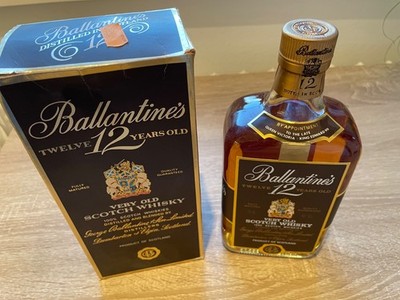 Ballantine's Whisky 12 Jahre years Flasche ungeöffnet